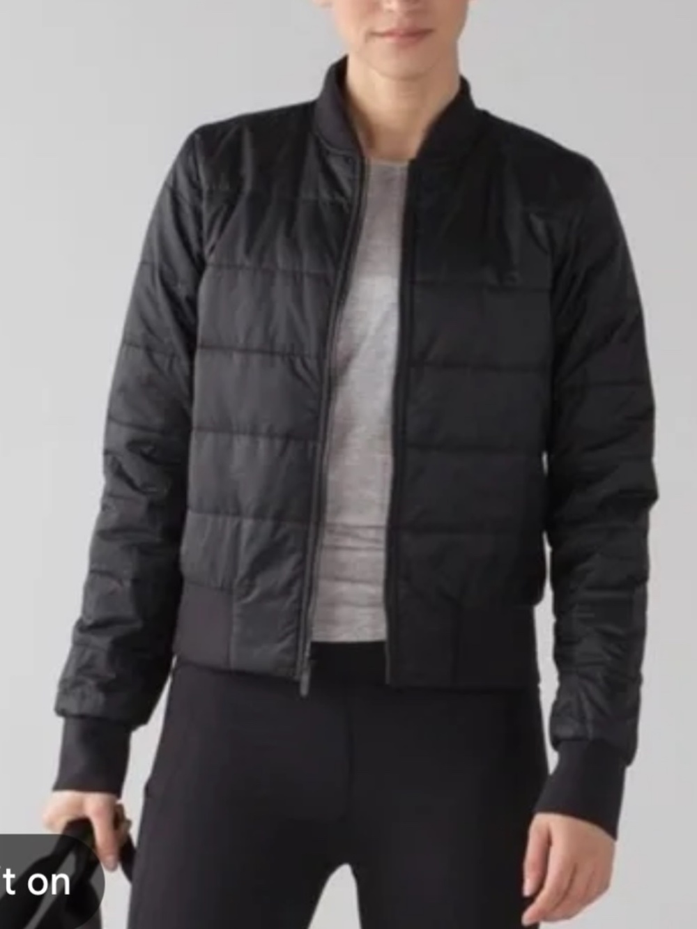 Lululemon reversible no-bomber jacket 8